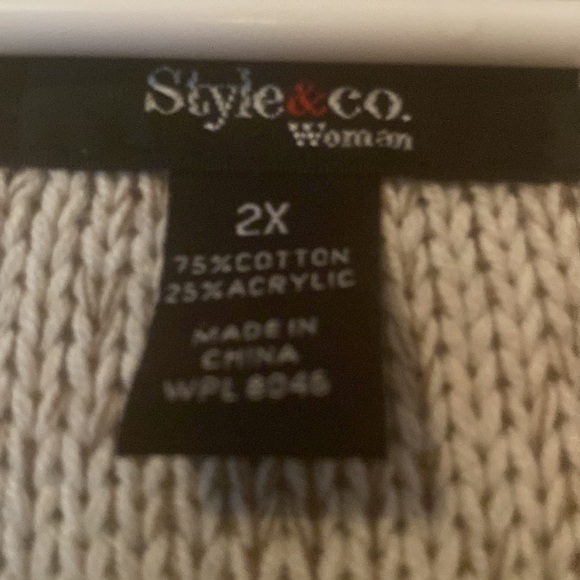 Style & Co sweater dress - Picture 2 of 3